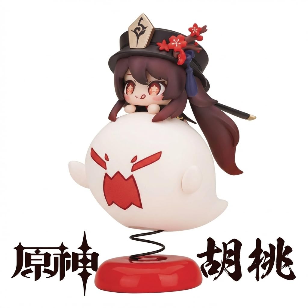 Amazon.co.jp: 原神 フリーナ 胡桃 原神 グッズ Q版 ゆらゆらスタンド